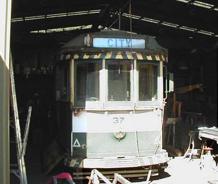 Bendigo Duncan & Fraser tram 37